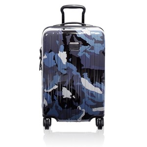 tumi blue camo luggage