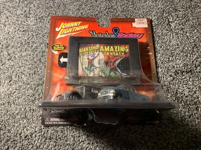 Johnny Lightning Spider-Man Yesterday And Today With Changing Billboard 1/64 NEW - Image 1 of 2