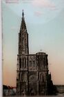 36573 Glas AK Strassburg Elsass Mnster 1905 Strasbourg Cathedrale CPA DE VERRE