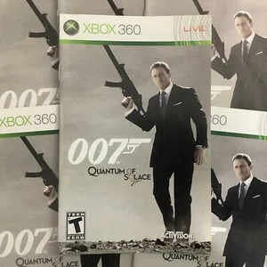 007 Quantum of Solace Microsoft Xbox 360 nur Bedienungsanleitung - Bild 1 von 7