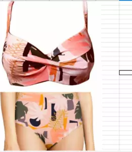 CHANTELLE Femilet Tahiti Bügel Bikini DE Gr.80F +44, UK 36E +XL Midi-Slip Panty - Bild 1 von 6