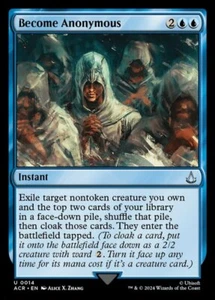 MTG-1x-Near Mint, English-Become Anonymous - Foil-Assassin's Creed - Picture 1 of 1