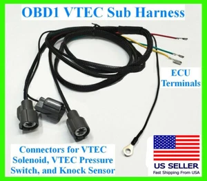OBD1 se adapta al subarnés del motor Honda VTEC ITR B16a B20 D16z6 D15B P28 LSVTEC - Imagen 1 de 2