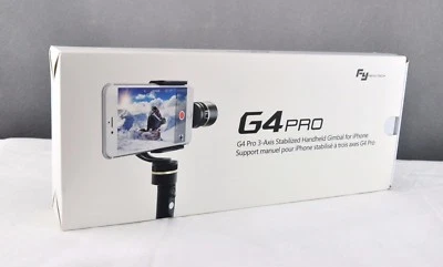 New Feiyu Tech G4 Pro 3-Axis Handheld Stabilized Gimbal iPhone Android Samsung - Image 1 of 4