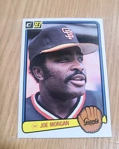 1983 Donruss Baseball # 438 Joe Morgan Giants - Picture 1 of 2
