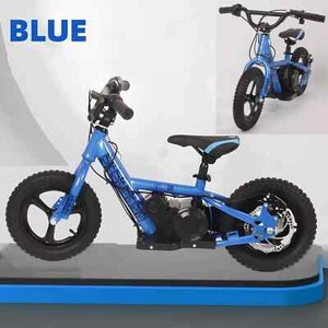 Electric Moped/ Ebike 12" Balance Kids 100w Motorbike Bicycle E-Power Bike Toys - Picture 1 of 13