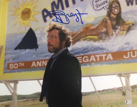 RICHARD DREYFUSS SIGNED AUTOGRAPH "JAWS" 16X20 PHOTO - HOOPER BECKETT BAS COA 2 Cover