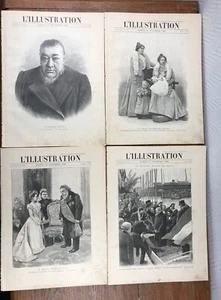 4x L'ILLUSTRATION 1900 Gravures & Photos PRESIDENT KRUGER Boers Transvaal - Imagen 1 de 18