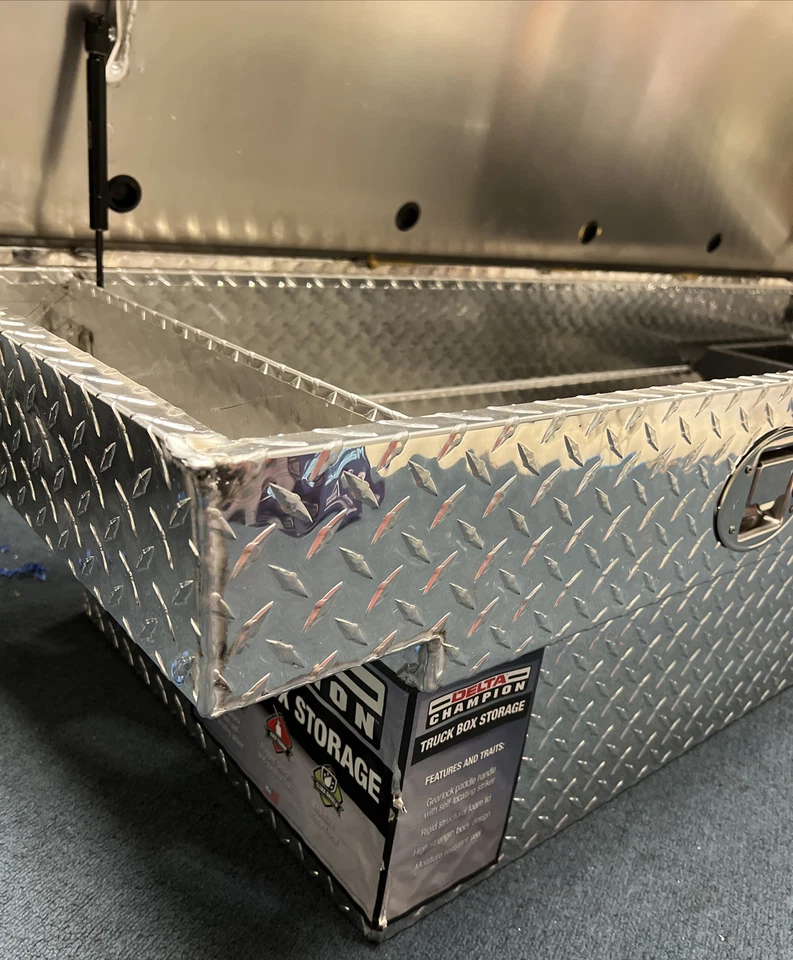 Delta Pro Champion Jobox 1232000 cofre crossover tapa única camión caja almacenamiento Foto 1 de 4