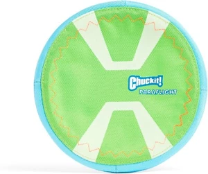 Chuckit! Max Glow Paraflight Flying Disc Dog Toy - Water Floating Flyer - Durab - Picture 1 of 4