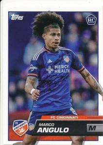 #26 MARCO ANGULO 2023 Topps MLS Soccer RC CINCINNATI - Picture 1 of 2