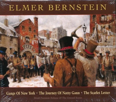 Elmer Bernstein THE UNUSED SCORES Varese Club 4CD set SEALED Gangs of New York - Image 1 of 2