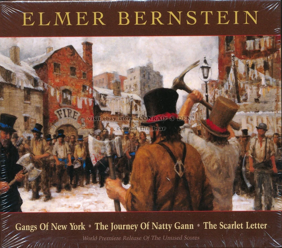 Elmer Bernstein THE UNUSED SCORES Varese Club 4CD set SEALED Gangs of New York - Image 1 of 2