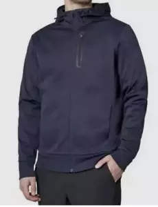 Mondetta Outdoor Project Mondetta Men's Full Zip Hooded Jacket Blue Size M - Picture 1 of 5