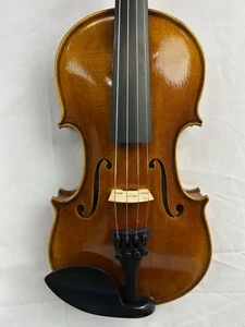 Conjunto de violín hecho a mano 1/2 estuche oblongo Gagliano aspecto antiguo GG-213 - Imagen 1 de 12