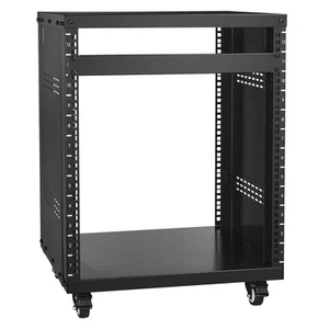VEVOR Rack AV 12U 226,8 kg Support de Studio d'Enregistrement Stéréo Réseau - Photo 1/12