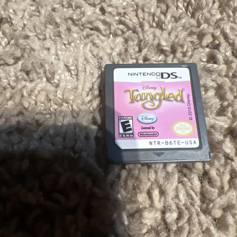 Disney Tangled (Nintendo DS) *Game Cartridge Only *Tested Working - Image 1 of 1