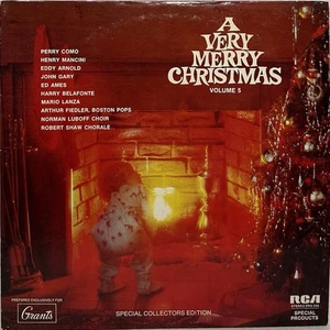 A Very Merry Christmas, Volume 5 | 1971 LP, Vinyl | RCA PRS-343 | VG+ - Picture 1 of 7