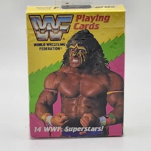 *NEW* SEALED 1991 Titan Sports WWF Super Stars Playing Cards Set World Wrestling - Picture 1 of 8