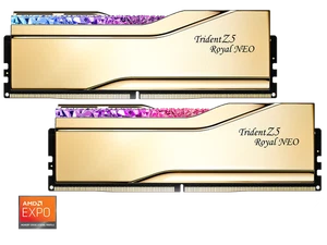 G.SKILL Trident Z5 Royal Neo Series 32GB (2 x 16GB) 288-Pin PC RAM DDR5 6000 - Picture 1 of 5