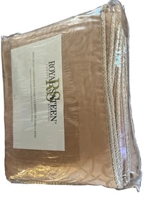 King Duvet Royal Sateen Cover 100 Percent Egyptian Cotton Luxury Bedding - Picture 1 of 6