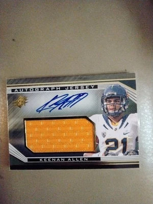 2013 SPx Auto Jersey 106/475 Keenan Allen #65 "Rookie Card" Autograph Chargers  - Image 1 of 3
