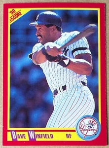 DAVE WINFIELD HOF 1990 SCORE Card #307 NM-MT Condition - Picture 1 of 2
