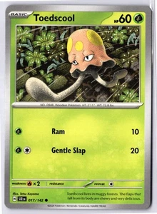 Toedscool 017/142 Sv07: Stellar Crown Regular Common NM - Picture 1 of 2