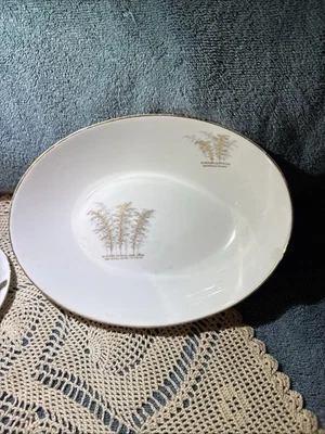 Fukagawa Arita pintado a mano modelo 901 oro bambú China 8,5 Foto 1 de 4