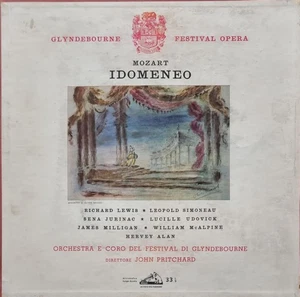 Mozart - Idomeneo / Pritchard, Simoneau, Jurinac, Udovick - 3 LP Box Set - Bild 1 von 4