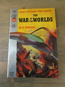 The War Of The Worlds by H.G. Wells 1953 Pocket Book 947, 1st Printing - VG - Picture 1 of 7