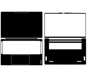 Laptop Sticker Skin Guard For Lenovo Yoga Slim 7i Aura Edition (14", Gen 10) - Picture 1 of 30