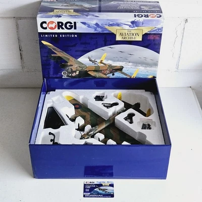 Corgi Aviation AA32627 Avro Lancaster B MKIII LM739 1945 RAF 1:72 Diecast Model - Image 1 of 4