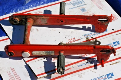1966-68 HONDA CT 90 OEM SWING ARM W/BUDDY PEGS    VIN # CT90-143624  (SEE BELOW) - Image 1 of 3