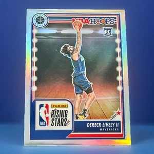 Dereck Lively II Rookie Card Silver Prizm 2023-24 NBA Hoops Premium Stock #291 - Picture 1 of 3