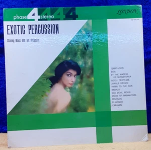 Stanley Black Orchestra: Exotic Percussion; London; SP44004; 1961; stereo; NM - Foto 1 di 4