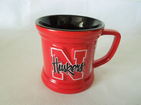 University of Nebraska Cornhuskers Relief Coffee Mug Encore Group Thailand  NEW! Cover