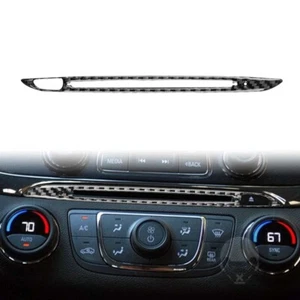 Carbon Fiber CD Player Control Panel Cover Trim for Chevrolet Impala 2014-2020 - Foto 1 di 6
