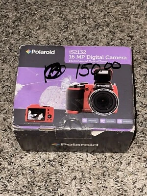 Polaroid iS2132 16 MP Digital Camera 84X Enhanced Optical Zoom - Image 1 of 3