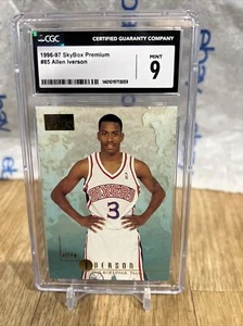 MINT IVERSON ROOKIE RC 1996 SKYBOX PREMIUM #85 ALLEN HOF RC GRADED Cgc 9 - Picture 1 of 3