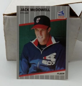 Box Of 1989 Fleer #504 Jack McDowell Chicago White Sox MLB Cards Over 800 - Picture 1 of 3
