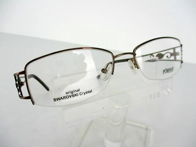 Pompeii Eyewear 404 (587) Light Brown 51 x 16 135 mm Eyeglass Frames - Image 1 of 4
