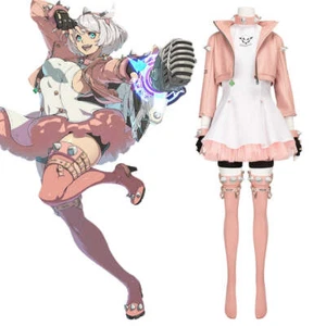 EN STOCK Guilty Gear Strive GGST Elphelt San Valentín Juegos con disfraces Traje rockero Disfraz - Imagen 1 de 12