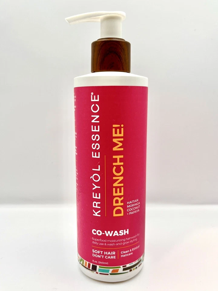 KREYOL ESSENTIAL DRENCH ME! ACONDICIONADOR LIMPIADOR CAPILAR CO WASH - NUEVO - 8 OZ. Foto 1 de 1