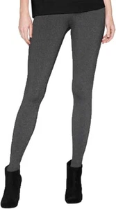 Matty M Womens Slub Ponte Pull On Legging Pant Color Charcoal Size XL Free Shipp - Picture 1 of 2