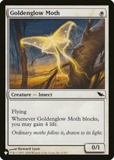 Goldenglow Moth x1 1x The List NM MTG
