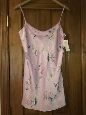 Camisón vintage de la dinastía California grande rosa para compras/bebidas nuevo con etiquetas Foto 1 de 4