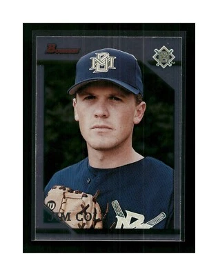 1996 (BREWERS) Bowman Foil #195 Jim Cole - Image 1 of 4