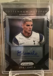 2020-21 ERIK LAMELA AUTO PANINI PRIZM PREMIER LEAGUE AUTOGRAPHS - Picture 1 of 2