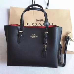 Coach Women’s hand bag C4084 IMF2L MOLLIE TOTE 25 2Way Shoulder Bag New Outlet - Picture 1 of 8